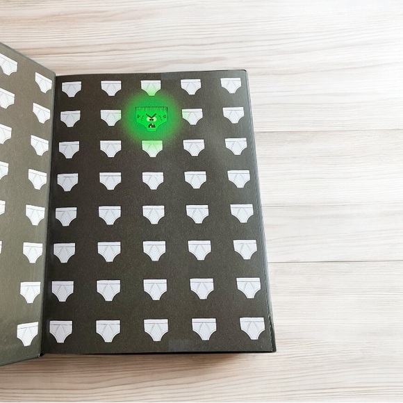 2/$25 NEW Creepy Pair of Underwear! Jasper Rabbit Hard Cover Picture Book - Picture 2 of 11